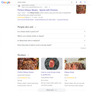 Recipe Schema