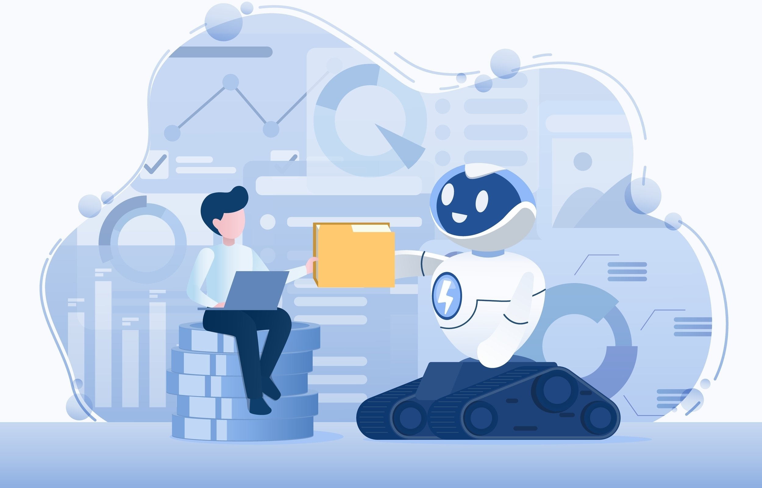Sharing document between human and robot