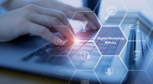 Digital Marketing Metrics Concept